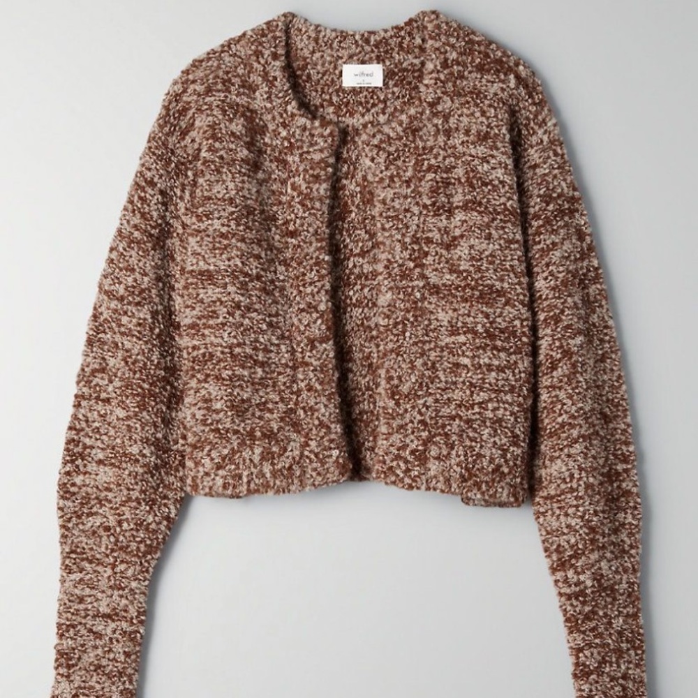 Aritzia Wilfred Melody Alpaca cardigan XXS